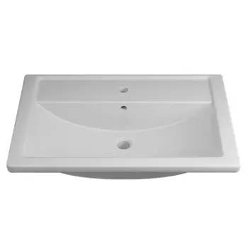 Раковина из литьевого мрамора Uperwood UPD Foster 70 см 291020341 белая