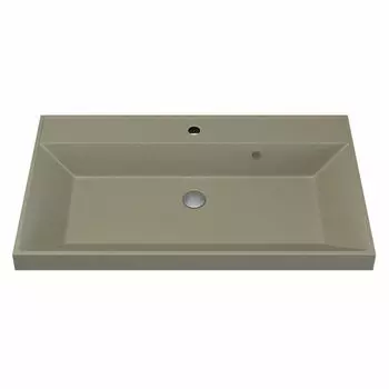 Раковина кварцевая Uperwood UPD Classic Quartz 80 см 291030023 бежевая матовая, десерт