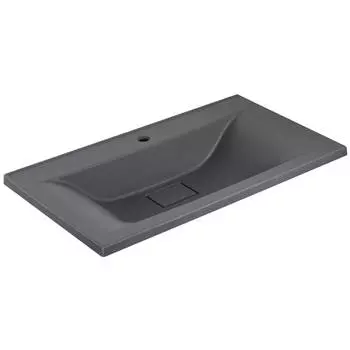 Раковина кварцевая Vincea 90 смVCB-3M900G серая матовая