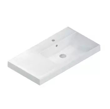 Раковина La Fenice CU.NN.90R 90х48 чаша справа, белый