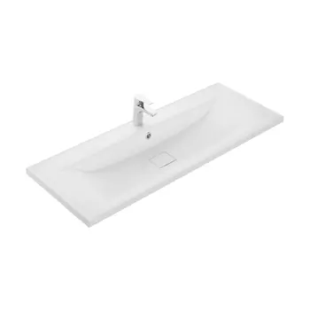 Раковина мебельная Aquaton Айрис 1A73283KAG010 126 см, белая