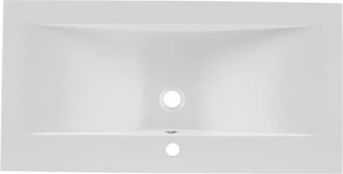 Раковина мебельная Aquanet De Aqua Рондо 90 см белая