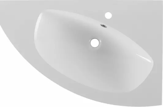 Раковина мебельная Aquanet De Aqua Трио lux R WTL 010 NEW белая