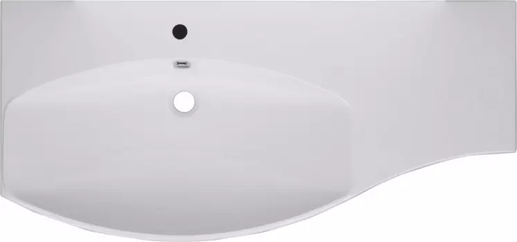 Раковина мебельная Aquanet Опера 115 см 169398 левая, белая