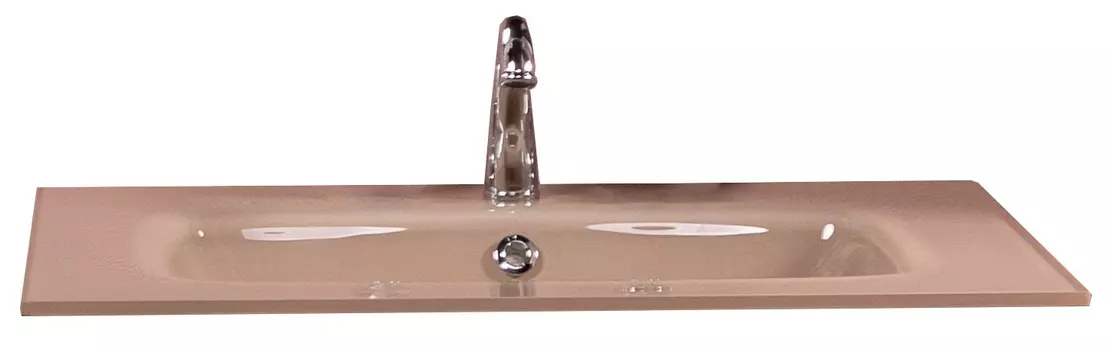 Раковина мебельная Armadi Art Lucido 100 см 852-100-CP капучино