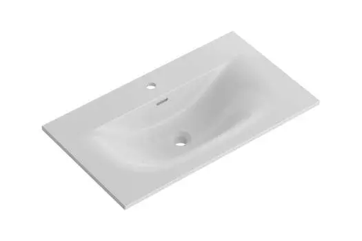 Раковина мебельная BelBagno 80 см BB-8099-80 белая глянцевая