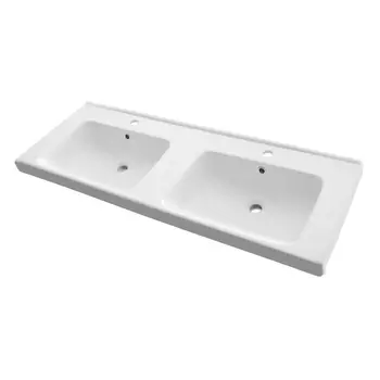 Раковина мебельная Бриклаер HARMONIA 125 см 4660018641938 белый