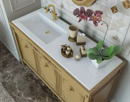 Раковина мебельная Эстет Рава 2220-2610 чаша 70 см, белая