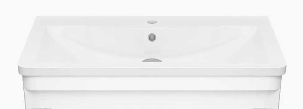 Раковина мебельная Misty Аллегро 80 см 10.020.00800.001 белая