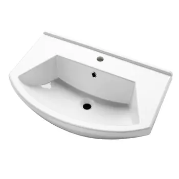 Раковина мебельная OWL 1975 Альфа 195452 55 см, белая