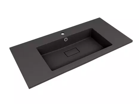 Раковина мебельная Style Line Line 100 см СС-00002456 антрацит