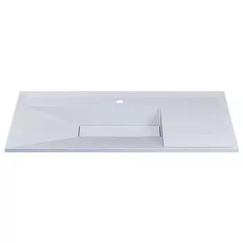 Раковина мебельная Uperwood Lotus 100 см 35490000001 белая глянцевая