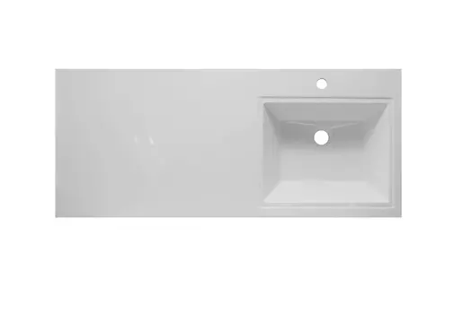 Раковина на стиральную машину Эстет Даллас 110 ФР-00015077 правая, silk белая