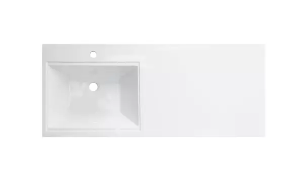 Раковина на стиральную машину Эстет Даллас 115 ФР-00014929 левая, silk белая