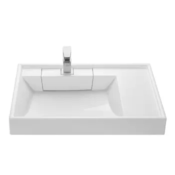 Раковина над стиральной машиной Aquaton Рейн 1A72113KRW010 80 см, белая