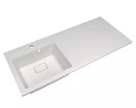 Раковина над стиральной машиной Florentina Аванти 110 см 10.310.0L110.201 левая, жасмин