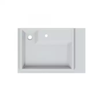 Раковина над стиральной машиной СанТа Юпитер 75 см 900137 левая, белая