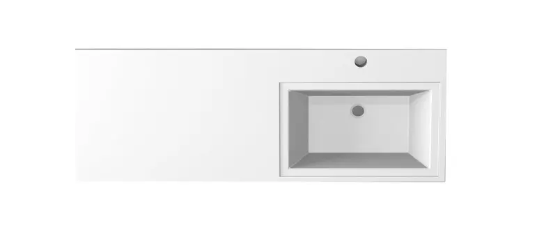 Раковина над стиральной машиной Stella Polar Мадлен 120 см SP-00000027 белая, правая