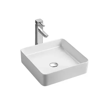 Раковина накладная 36 см Azario AZ2179S белый