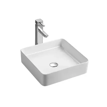 Раковина накладная 40 см Azario AZ2179 белый