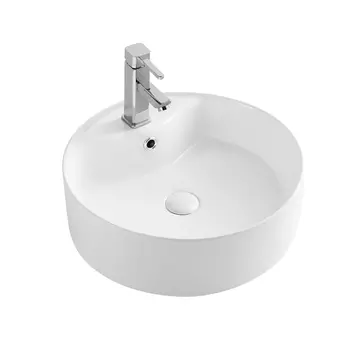 Раковина накладная 46 см Azario Adelina AZ3018 белый