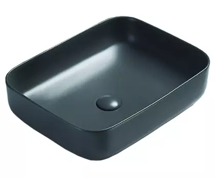 Раковина накладная 50 см Azario AZ-78109MDH серый