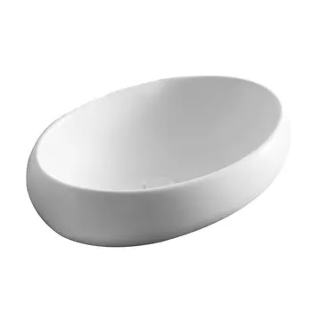 Раковина накладная 58.5 см Azario AZ-428 белая