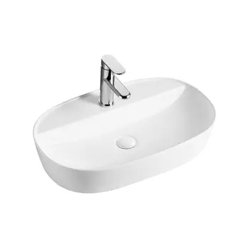 Раковина накладная 61 см Azario AZ2203 белый