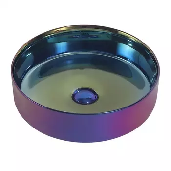 Раковина накладная Abber Bequem 40 см AC2109Regen хамелеон