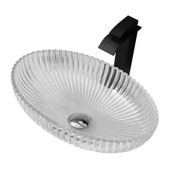 Раковина накладная Abber Glas 51 см AK2304 прозрачная