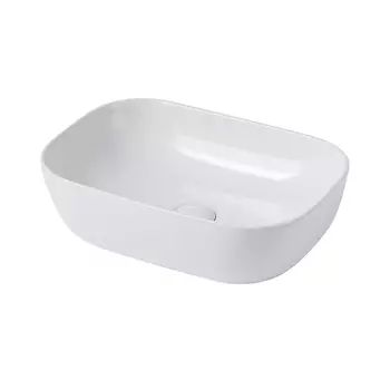 Раковина накладная Abber Rechteck 46 см AC2200 белая