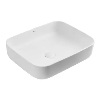 Раковина накладная Abber Rechteck 50 см AC2202MW белая матовая