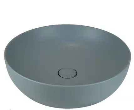 Раковина накладная AeT ELITE ROUND серый матовый
