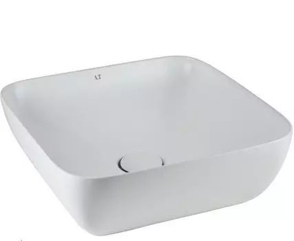 Раковина накладная AeT ELITE SQUARE белый матовый
