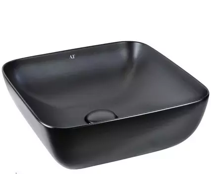 Раковина накладная AeT ELITE SQUARE черный матовый