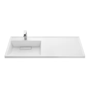 Раковина накладная Aquaton Лондри 1A72843KLH01L 120 см, белая