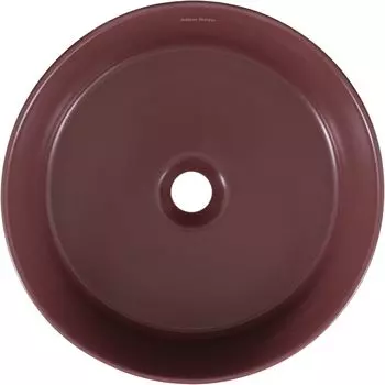 Раковина накладная Allen Brau Fantasy 36 см 4.11032.BD бордо, без перелива