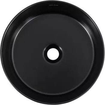 Раковина накладная Allen Brau Fantasy 36 см 4.11032.31 черная матовая, без перелива
