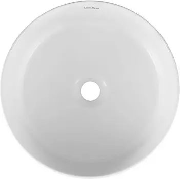 Раковина накладная Allen Brau Fantasy 36 см 4.11032.21 белая матовая, без перелива