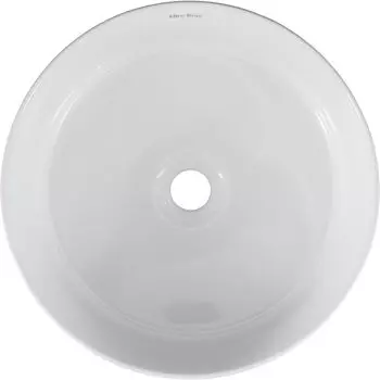 Раковина накладная Allen Brau Fantasy 36 см 4.11032.20 белая глянцевая, без перелива