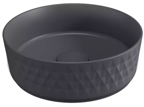 Раковина накладная Allen Brau Fantasy 36 см 4.11033.AN антрацит