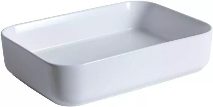 Раковина накладная Allen Brau Fantasy 50 см 4.11021.21 белая матовая, без перелива