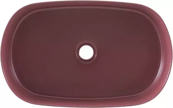 Раковина накладная Allen Brau Fantasy 55 см 4.11022.BD бордо, без перелива
