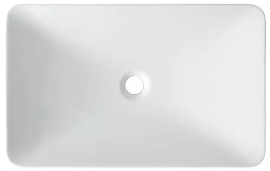 Раковина накладная Allen Brau Fantasy 60 см 4.11016.20 белая глянцевая, без перелива