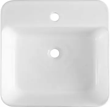 Раковина накладная Allen Brau Liberty 48 см 4.32014.20 глянцевая, белая