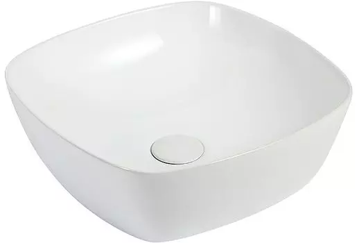 Раковина накладная Allen Brau Priority 40 см 4.31001.20 белая глянцевая, без перелива