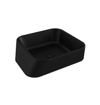 Раковина накладная Ambassador Benefit 52 см 206T20202 черная матовая