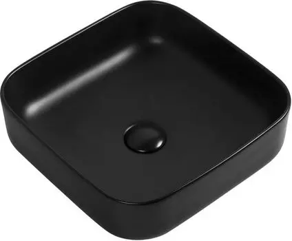Накладная раковина Aquanet City-1-MB 38 см черная