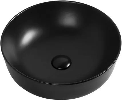 Накладная раковина Aquanet Moon-1-MB 41 см черная