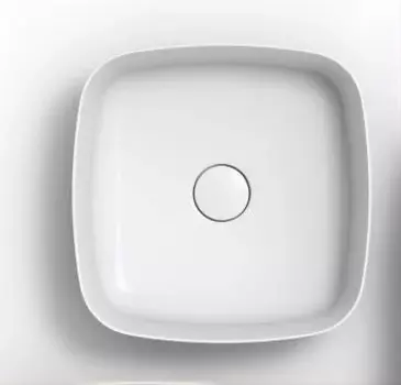 Раковина накладная Arrow 40 см AP41024B-A белая